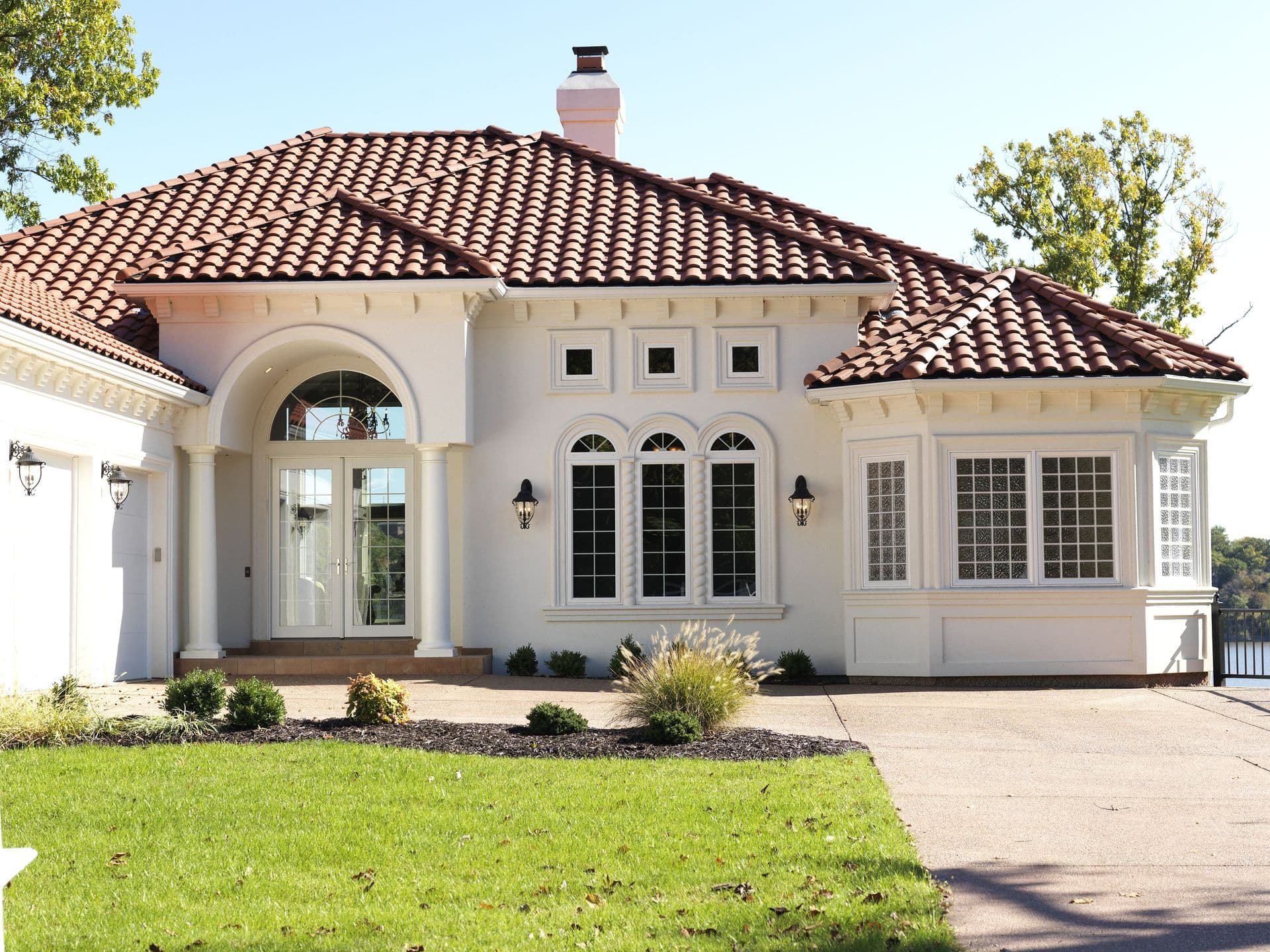 Exterior of house, windows and doors