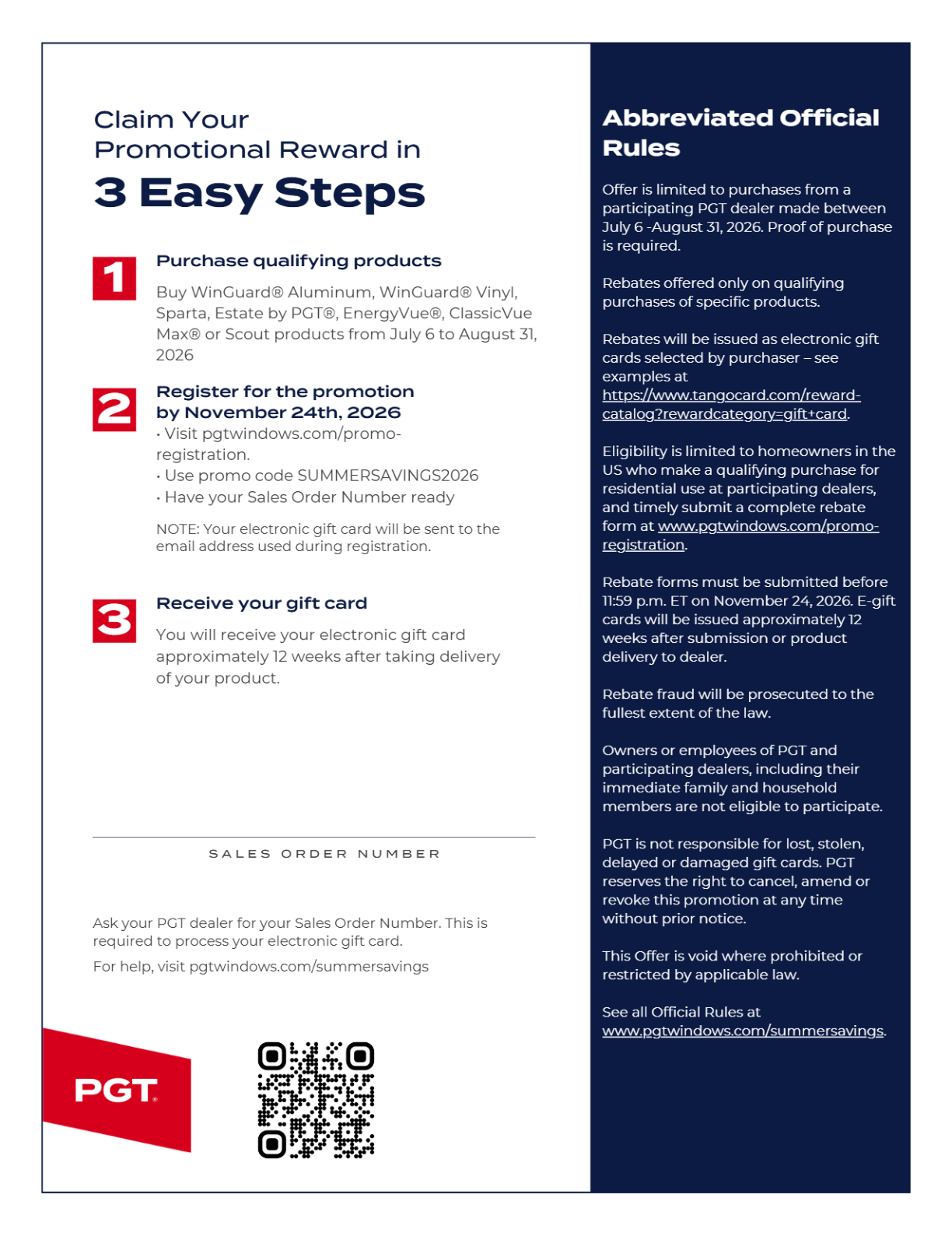 How to claim your PGT rebate in 3 easy steps